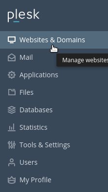 hostico plesk website